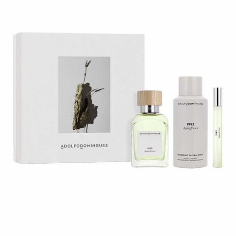 Set of three Jag Couture London Agua Fresca Eau De Toilette sprays in 120ml bottles, featuring fresh and vibrant fragrance bottles.