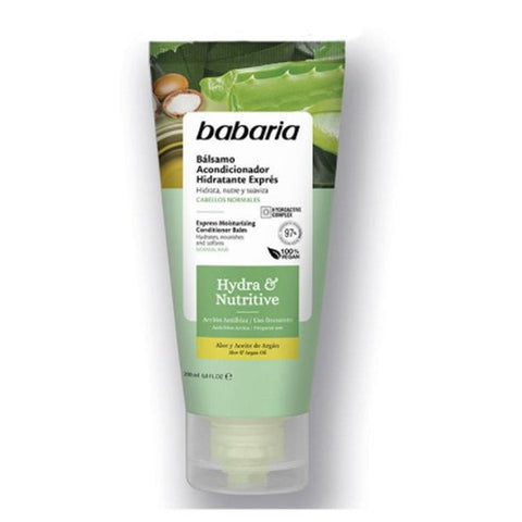 Jag Couture London Babaria Hydra & Nutritive Conditioning Balm 200ml, smooth cream in a jar with a white lid