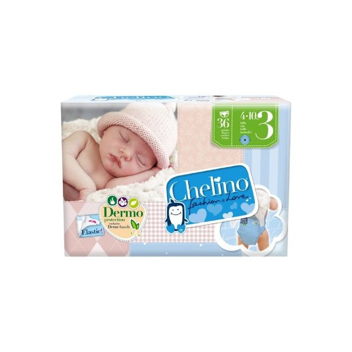 Chelino Fashion&amp;Love Diaper T-3 36 Units
