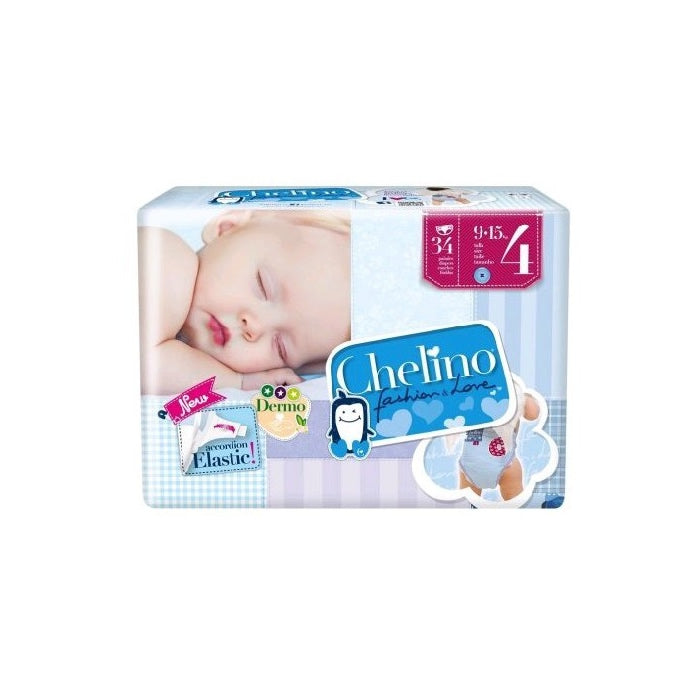 Chelino Fashion&amp;Love Diaper T-4 34 Units