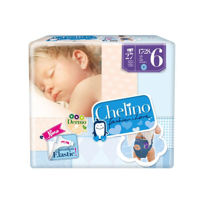 Chelino Fashion&amp;Love Diaper T-6 27 Units
