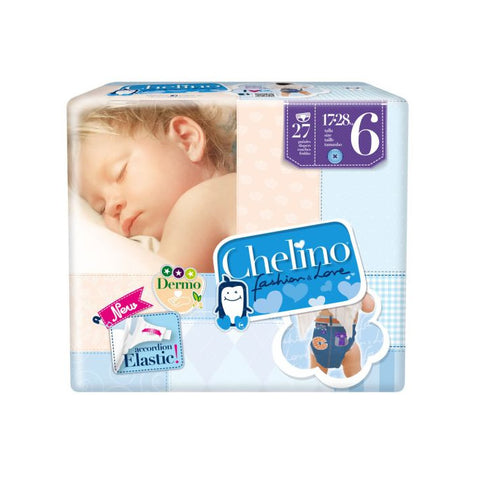 Chelino Fashion&amp;Love Diaper T-6 27 Units