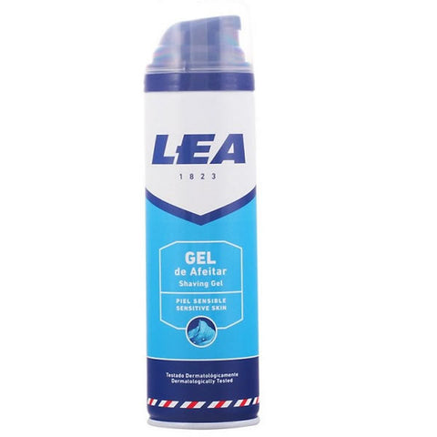 Jag Couture London Lea Shaving Gel for Sensitive Skin, 200ml, with smooth gel texture and packaging in a sleek tube.
