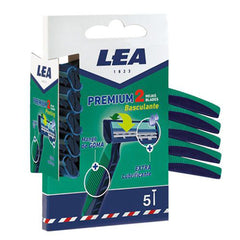 Lea Premium 2 Tilting Blades Disposable Blades Pack 5 Units Jag Couture London - New York