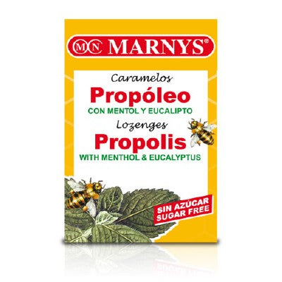 Marnys Caramelos Propoleo Mentol y Eucalipto Sin Azšcar