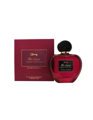 Puig A Banderas Her Secret Temptation Edt Spray 80ml Jag Couture London - New York