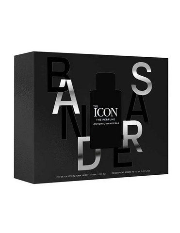 Antonio Banderas Est A Banderas The Icon 100 Edp deodorant spray, 150ml, by Jag Couture London, New York, with sleek packaging.