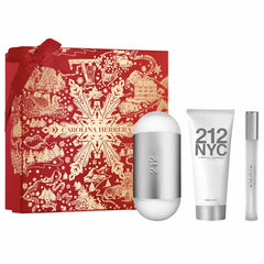 Carolina Herrera 212 Nyc Eau De Toilette Spray 100ml Set 3 Pieces Jag Couture London - New York