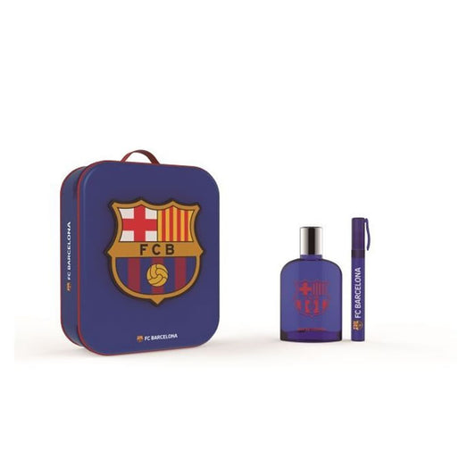 FC Barcelona Eau De Toilette Spray 100ml Set 3 Pieces