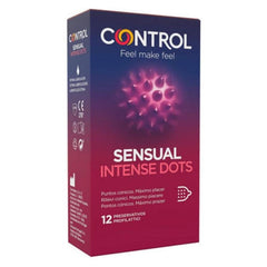 Sensual Control Intense Dots 12 Préservatifs Jag Couture London - New York