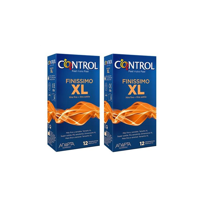 Control Condoms Finissimo XL Pack 12+12 Units Jag Couture London - New York