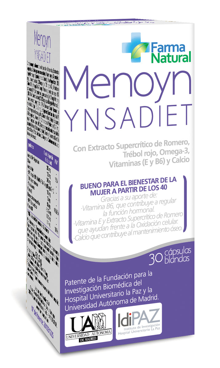 Ynsadiet Menoyn 30 Caps Blandas