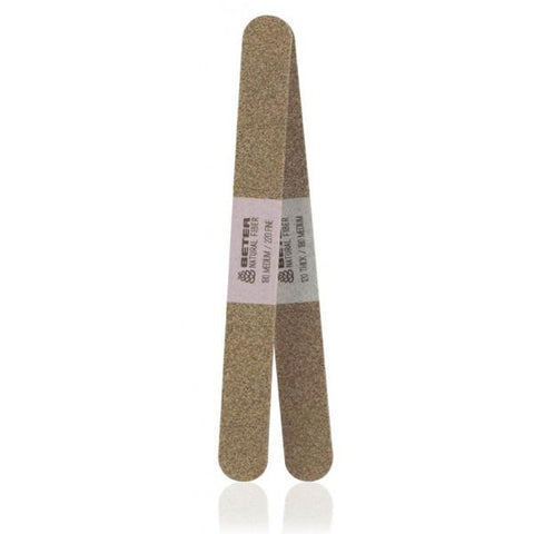 Jag Couture London - New York Beter Lima Uñas Natural Fiber 2 U manicure nail file with natural fiber surface for shaping nails.