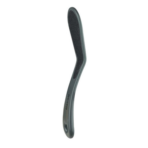 Jag Couture London ergonomic pedicure file for smooth foot skin, shown in a close-up image.