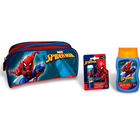 Set of three Spiderman-themed clothing pieces by Jag Couture London New York, featuring Spiderman designs and vibrant colors.