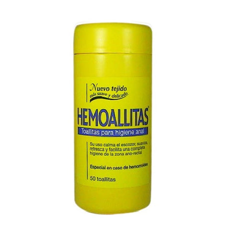 Jag Couture London - New York Hemoallitas 50 Wipes pack, showing soft, individually wrapped cleansing wipes for skin care.