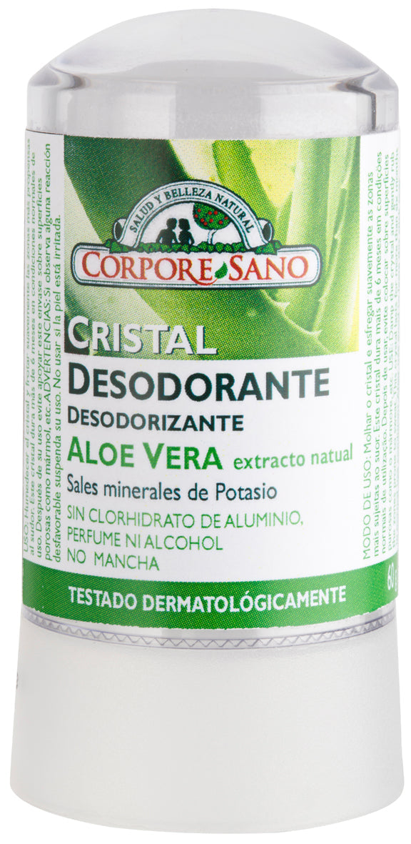 Corpore Desod Mineral Aloe 60g Potassium Alum y Aloe Ve Jag Couture London - New York