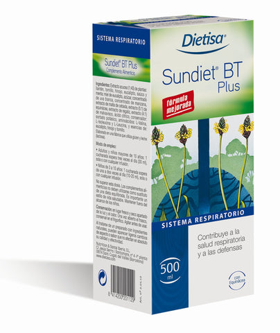 Dietisa Sundiet Bt Plus 500ml bottle by Jag Couture London - New York, showing the product label and packaging.