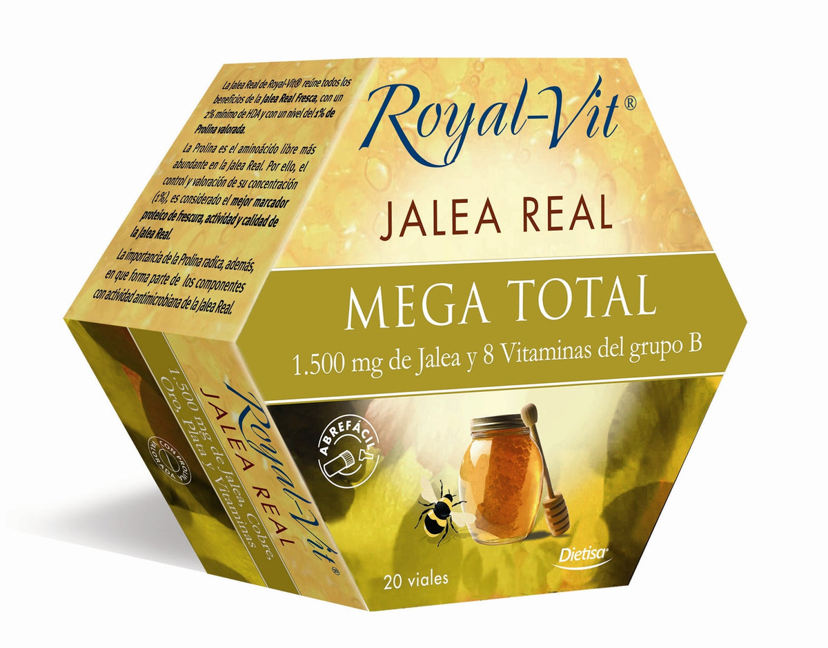 Dietisa Royal Vit Mega Total 1500 Mg 20 Viales Jag Couture London - New York