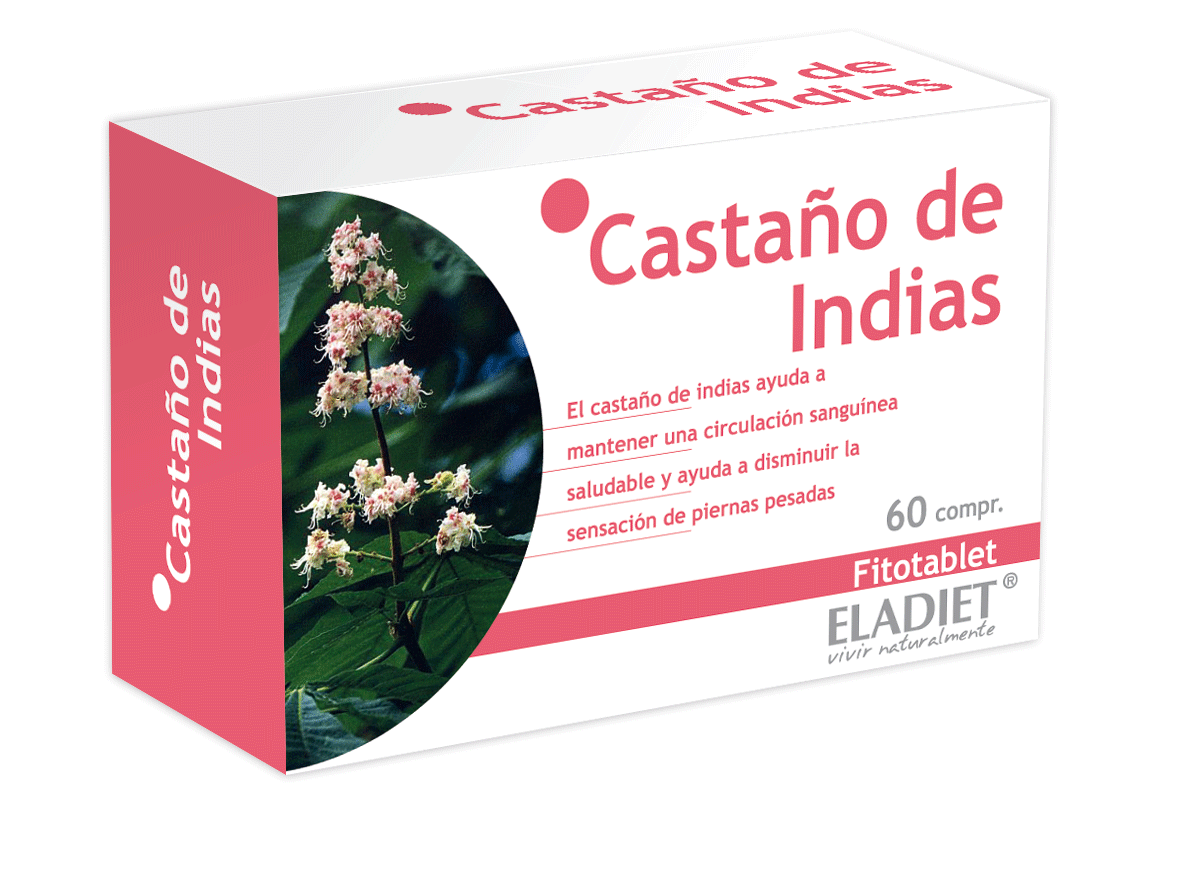 Eladiet Castaño De Indias Fitotablet 60 Comp