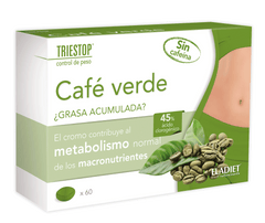 Eladiet Triestop Cafe Verde Sin Cafeina 60 Comp