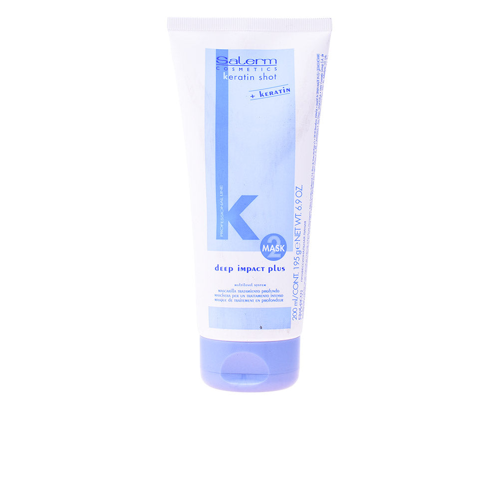 Salerm Cosmetics Keratin Shot Mask Deep Impact Plus 200ml Jag Couture London - New York