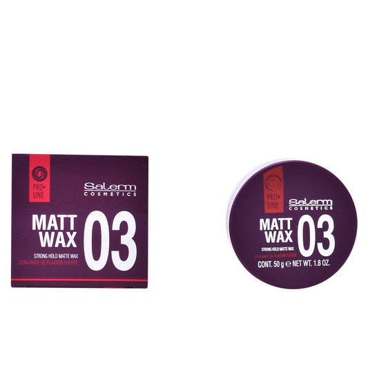 Salerm Cosmetics Matt Wax Strong Hold Matte Wax 50g Jag Couture London - New York