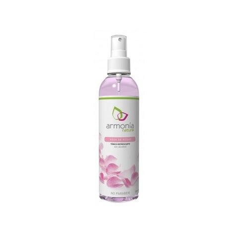 Jag Couture London Armonia Agua De Rosas Tonico in 200ml bottle, refreshing rose water facial toner with elegant packaging.