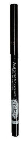 Jag Couture London New York Nurana automatic black eye eyeliner pencil, close-up of the sleek black eyeliner tip.