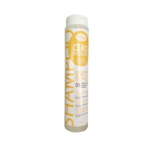 Nurana Zero% Shampoo by Jag Couture London, New York, 250ml bottle with sleek packaging and clear label.