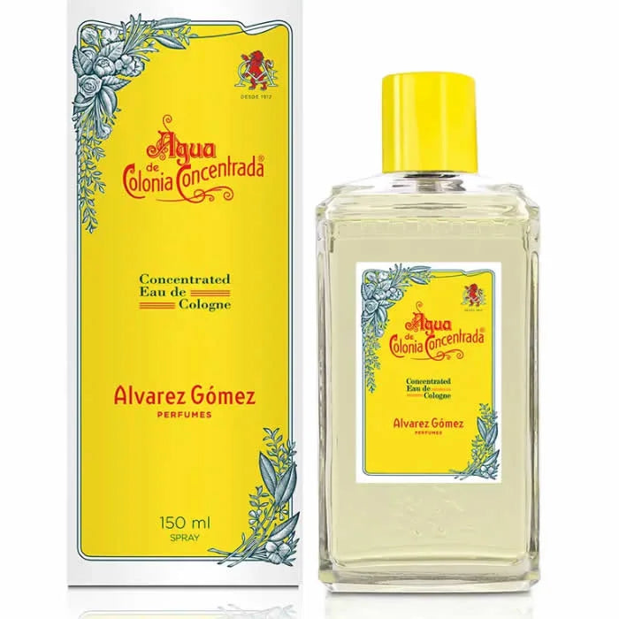 Alvarez Gomez Eau De Cologne spray 150ml bottle with elegant packaging, from Jag Couture London-New York.