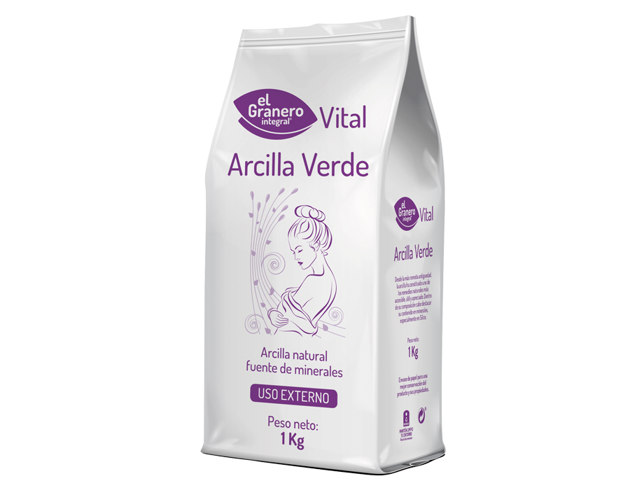 Granero Arcilla Verde Bolsa 1 Kg
