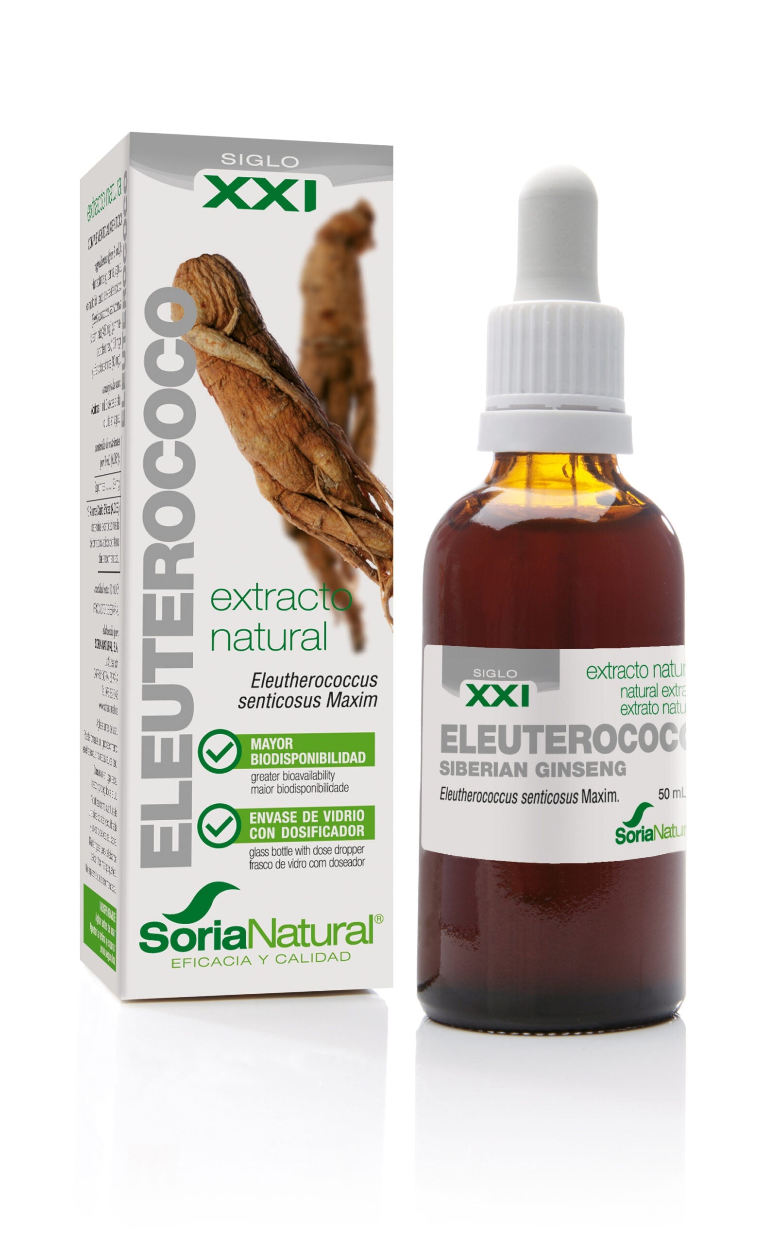 Soria Extracto Eleuterococo S Xxi 50ml Jag Couture London - New York