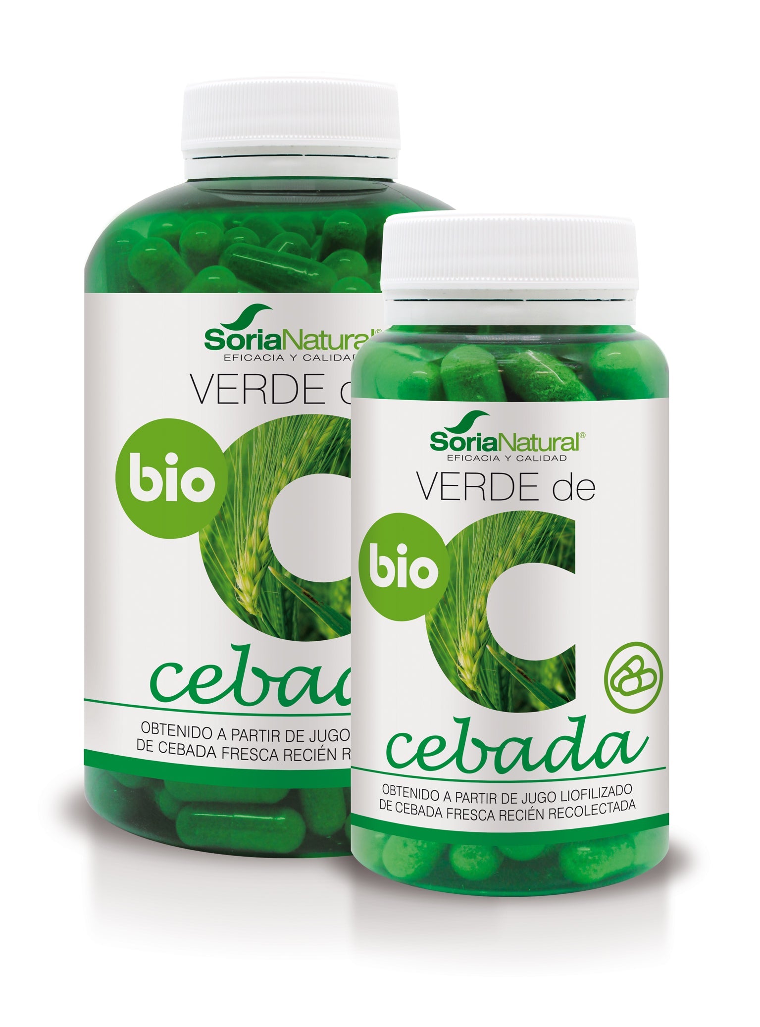 Soria Verde Cebada 630 Mg 80 Caps Jag Couture London - New York