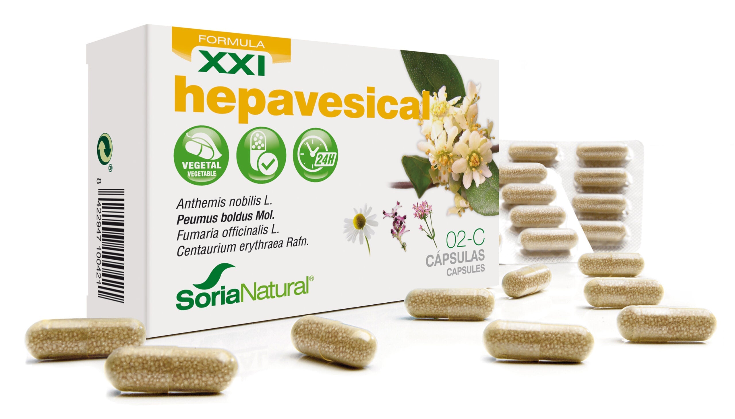 Soria 2-C Hepavesical S Xxi 30 Capsulas Jag Couture London - New York