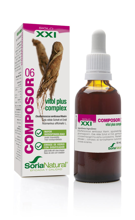 Soria Composor 6 Vitol Plus S Xxi 50ml Jag Couture London - New York