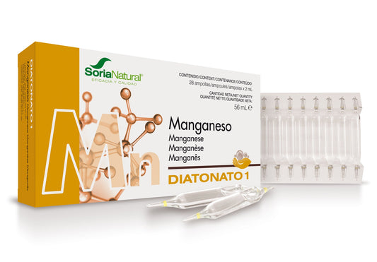 Soria Diatonato 1 Manganeso 28 Ampollas X 2ml Jag Couture London - New York