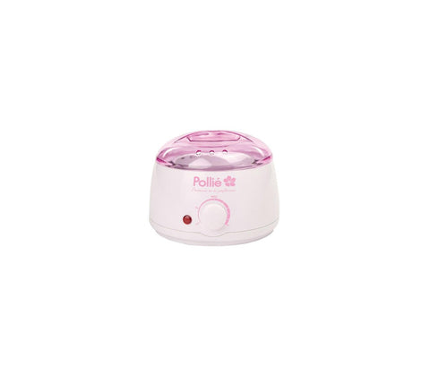 Eurostil Fusor Cera Con Cazoleta 450g jar, wax for hair removal, with applicator cazoleta, presented in a clear container.