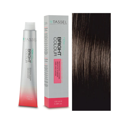 Eurostil New Bright Colour Tinte N6.77 Rubio Oscuro Marron Medio, hair dye by Jag Couture London.
