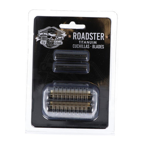 Replacement blade for Eurostil Ragnar Comet electric shaver in black, 5W power, by Jag Couture London New York.