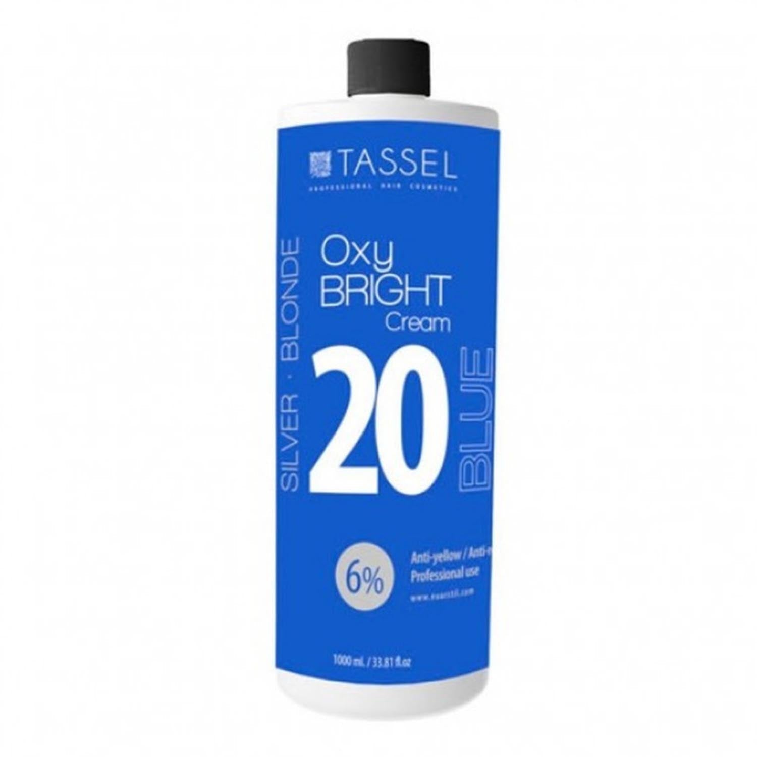 Eurostil Cream Blue Oxybright 10vol 1000ml Jag Couture London - New York