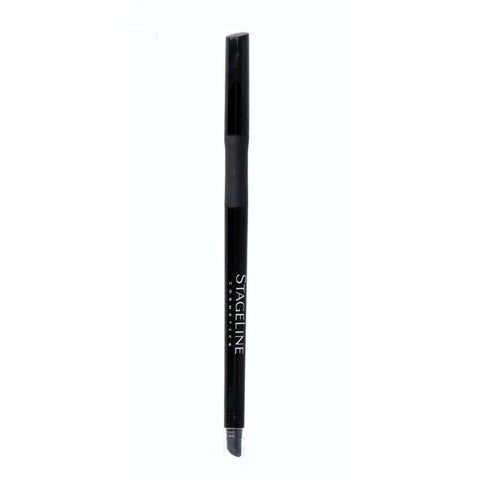 Eurostil Stageline waterproof cosmetic eyeliner by Jag Couture London, featuring a sleek black pencil with product details visible.