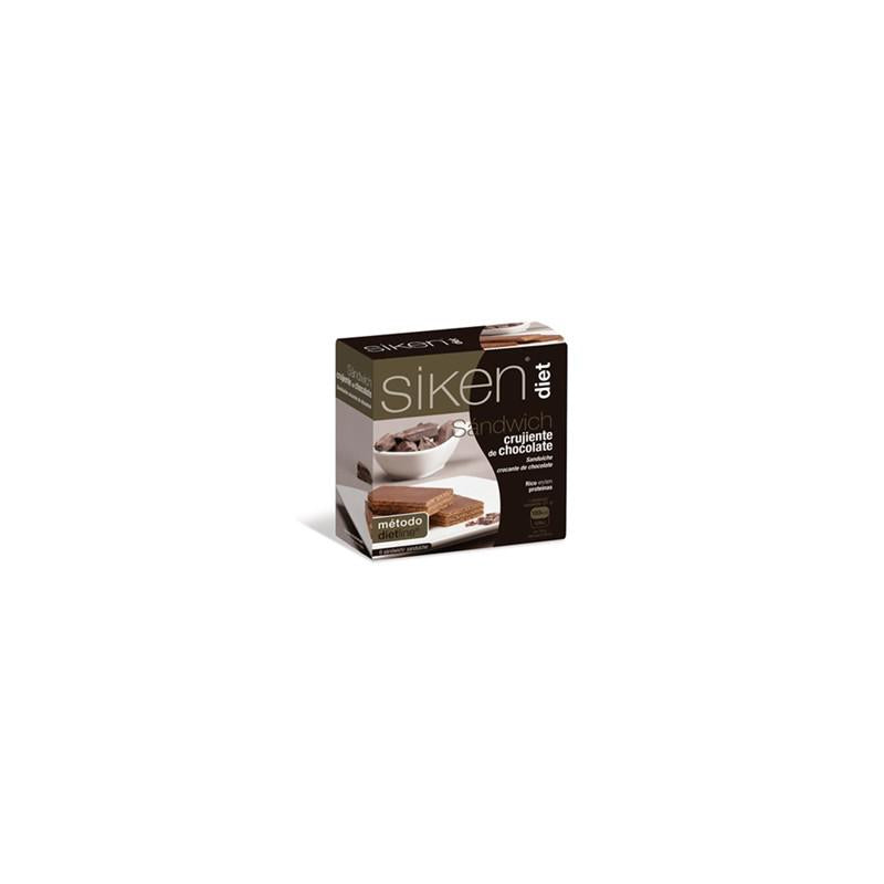 Siken Sikendiet Sandwich Chocolate 6uds