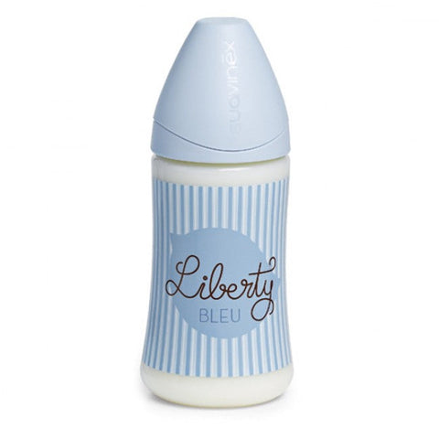 Jag Couture London - New York Suavinex baby bottle nipple with 3 positions in natural latex, designed for comfortable feeding.