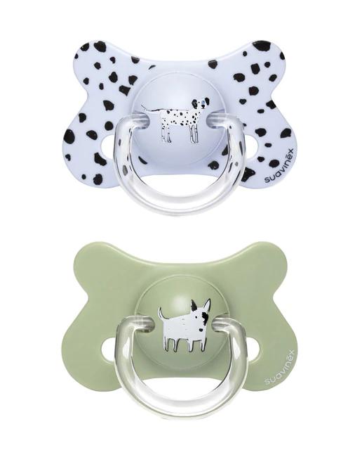 Suavinex Fusion Silicone Soother Physiological Nipple 4-18m 2 Units Jag Couture London - New York