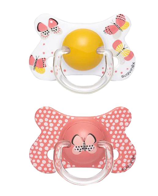 Suavinex Anatomic Fusion Latex Soother 4-18m 2 Units Jag Couture London - New York