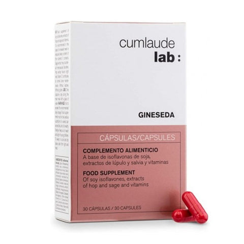 Jag Couture London - New York Cumlaude Gineseda 30 capsules in a blister pack, supplement with herbal capsules for wellness.