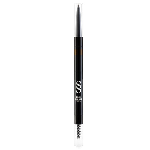 Jag Couture London 3-in-1 Eyebrow Sculptor in Blonde, showcasing a versatile brow tool with shades and textures for shaping and defining.