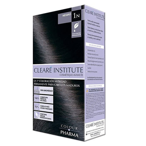 Jag Couture London - New York Colour Pharma Colour Clinuance N1 Black hair dye in a sleek black shade.