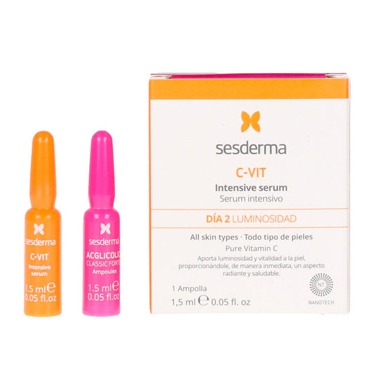 Sesderma C-VIT Flash Peeling + Radiance Treatment Jag Couture London - New York